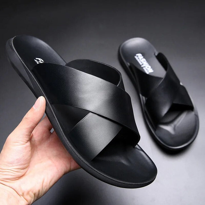 Lune London | Comfortable Non-Slip Leather Sandals