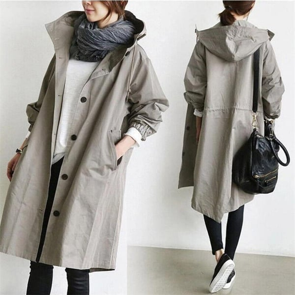 Lune London | Hooded jacket for protection against rain and wind