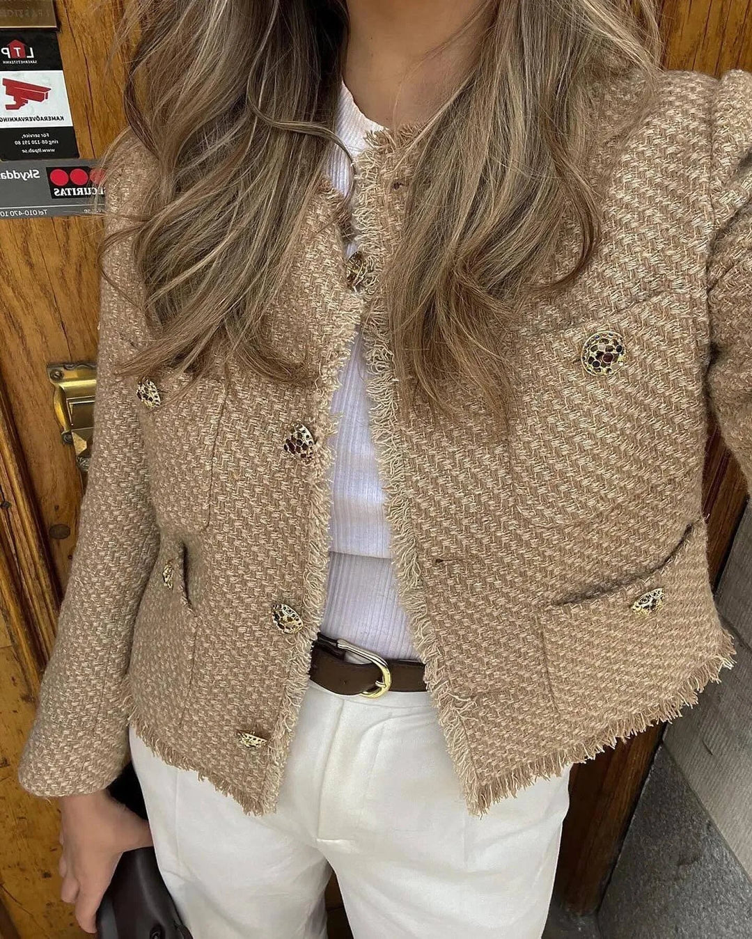 Lune London | Boucle Blazer Coat