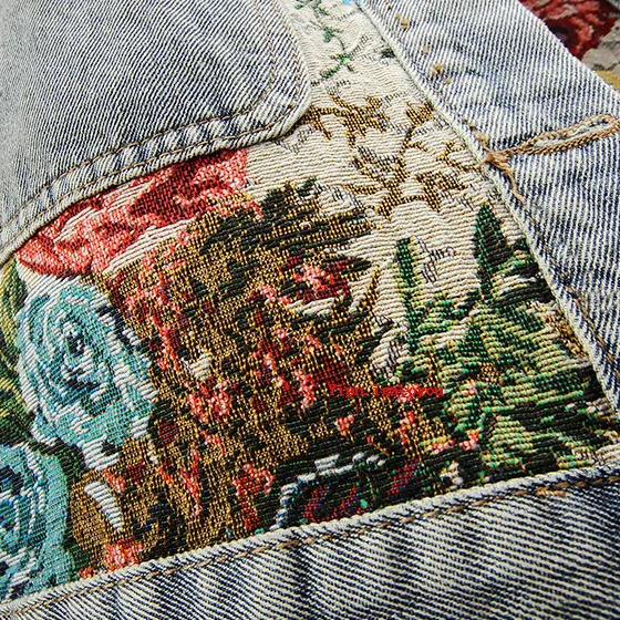 Lune London | Floral Denim Jacket for Women July