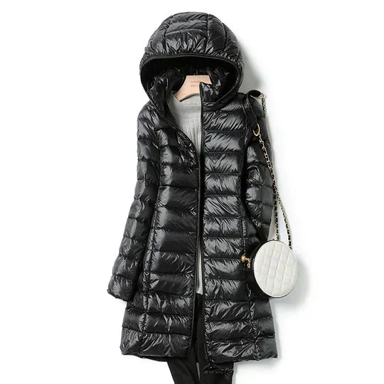 Lune London | ultralight winter jacket with hood