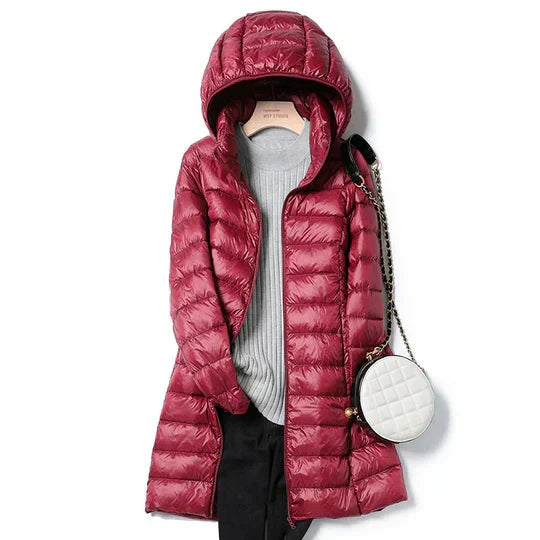 Lune London | ultralight winter jacket with hood
