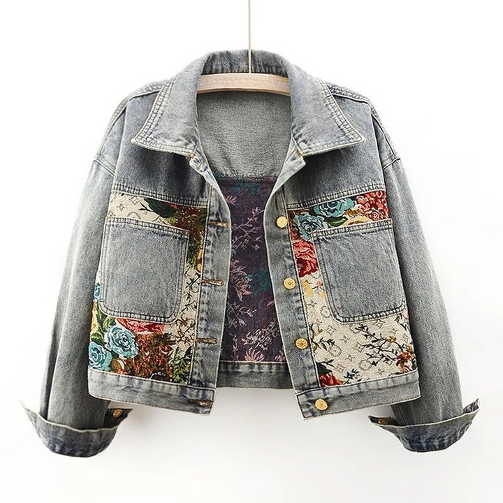 Lune London | Floral Denim Jacket for Women July