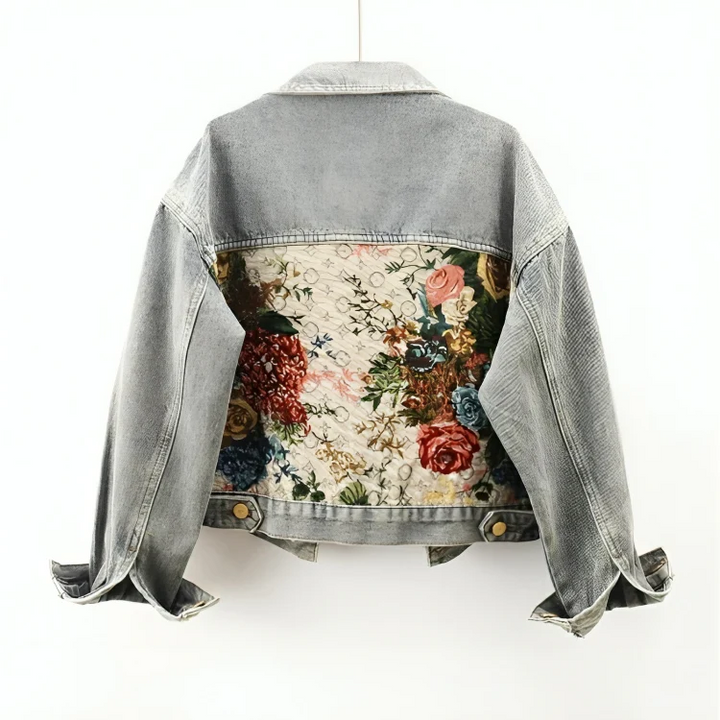 Lune London | Floral Denim Jacket for Women July
