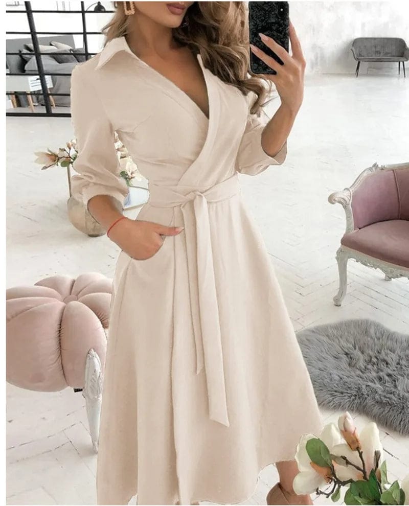 Lune London | Midi Dress Elegant Design Formal & Evening Wear