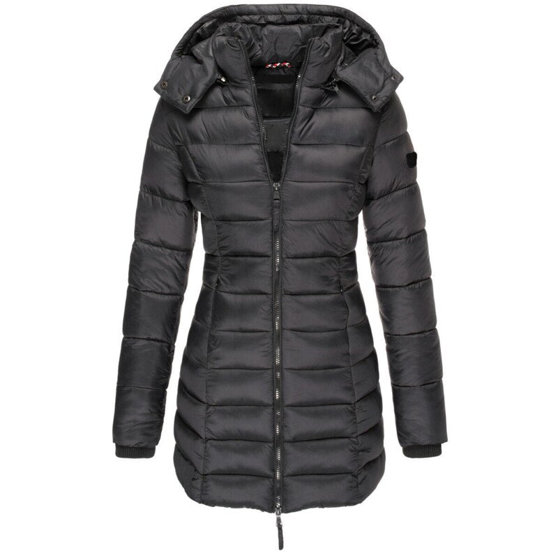 Lune London | Down jacket with hood and zipper