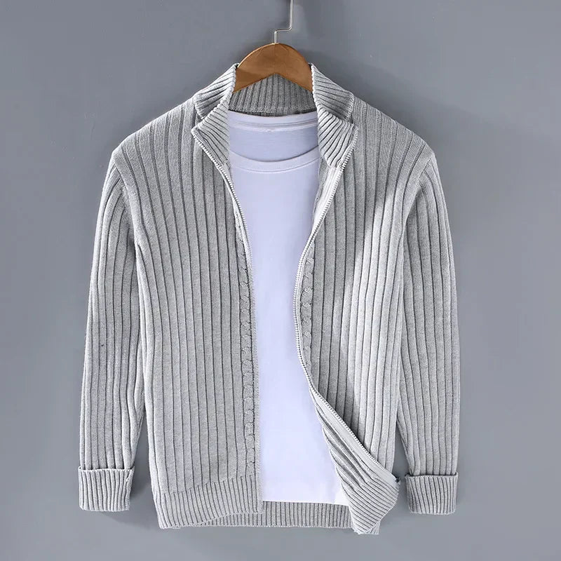 Lune London | KNITTED JACKET WITH ZIPPER