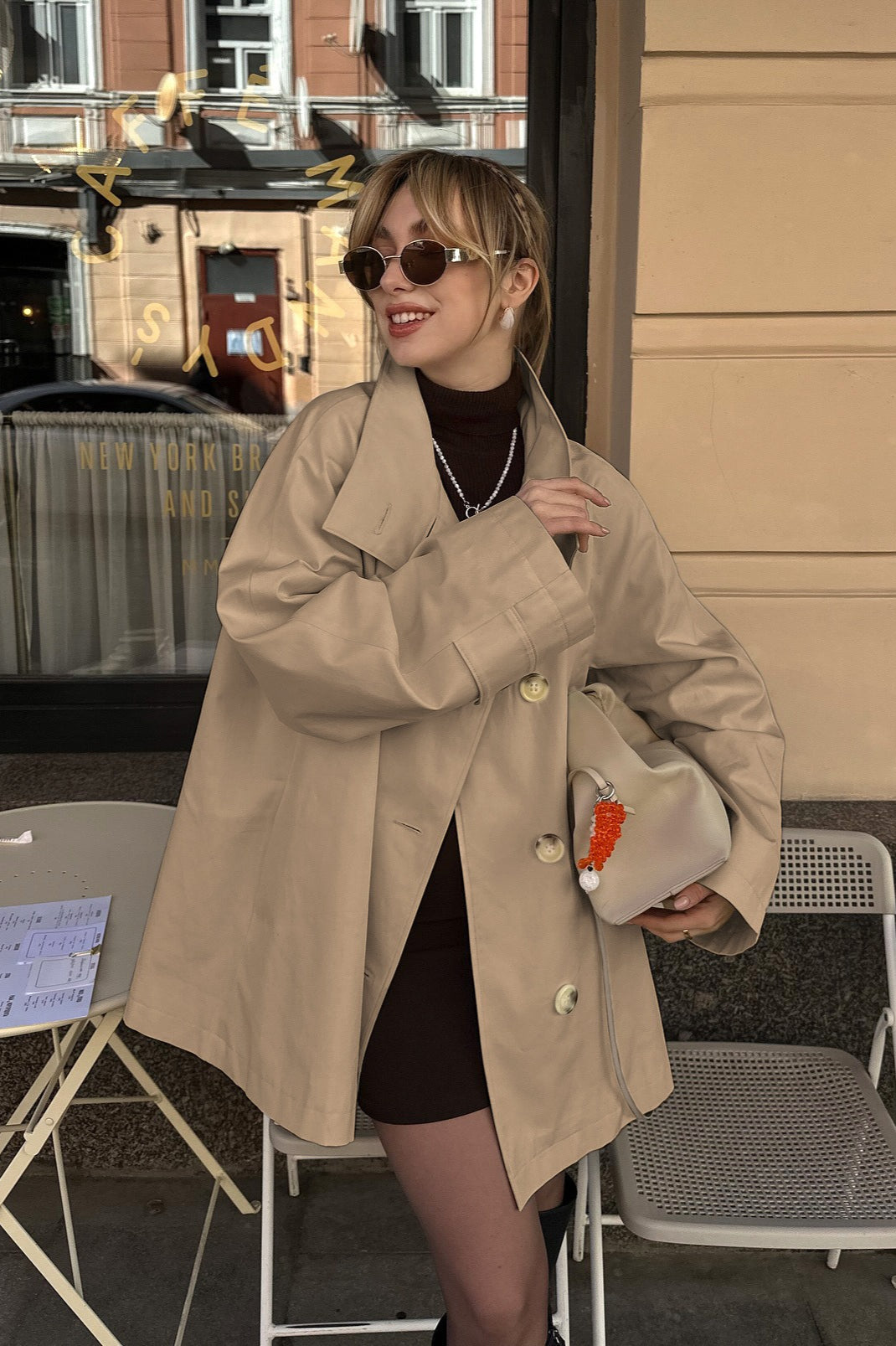 Lune London | White Trench Coat