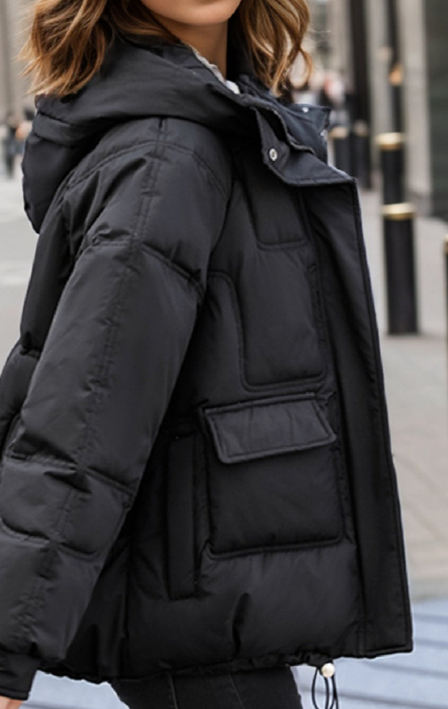 Lune London | Insulated Cargo Puffer Jacket