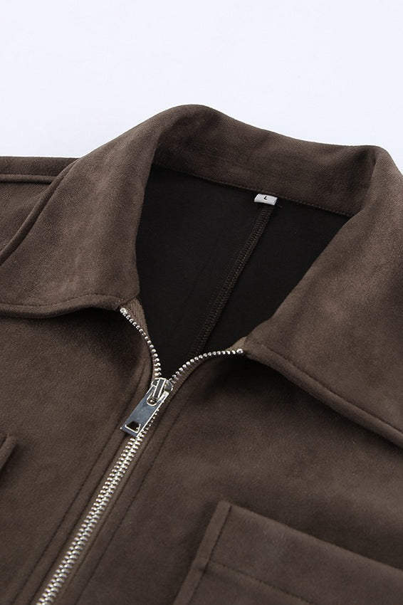 Lune London | Suede Oversized Vintage Jacket