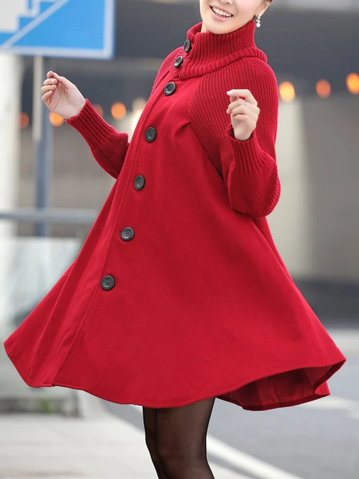 Lune London | Long coat in plus size