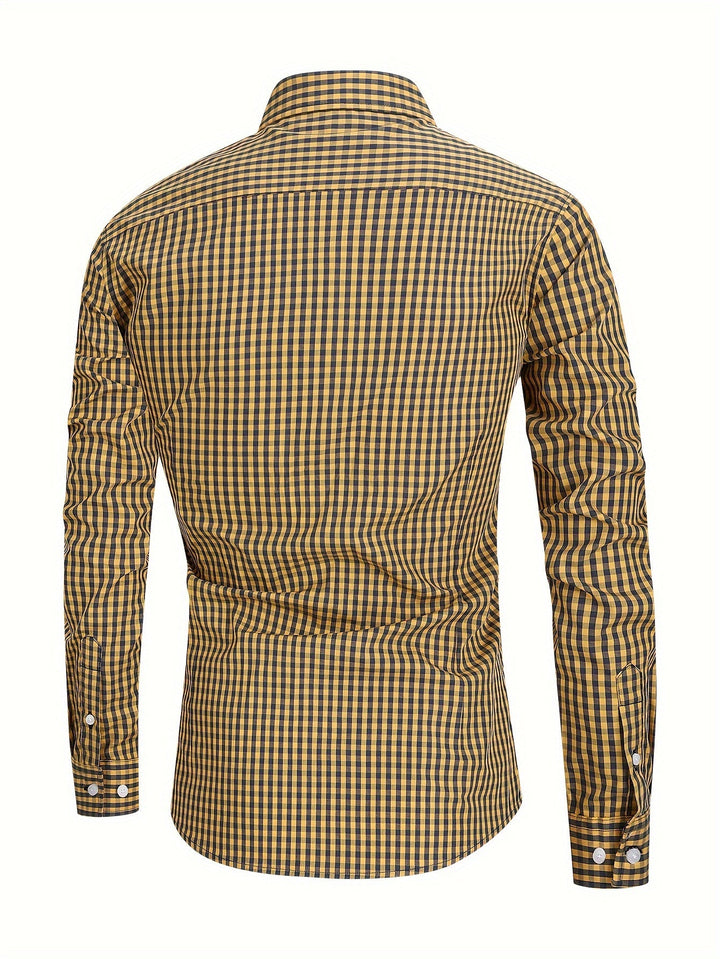 Lune London | Plaid Shirt for Men – Elegant & Versatile
