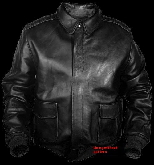 Lune London | Men's Retro Oversized Air Force Leather Coat