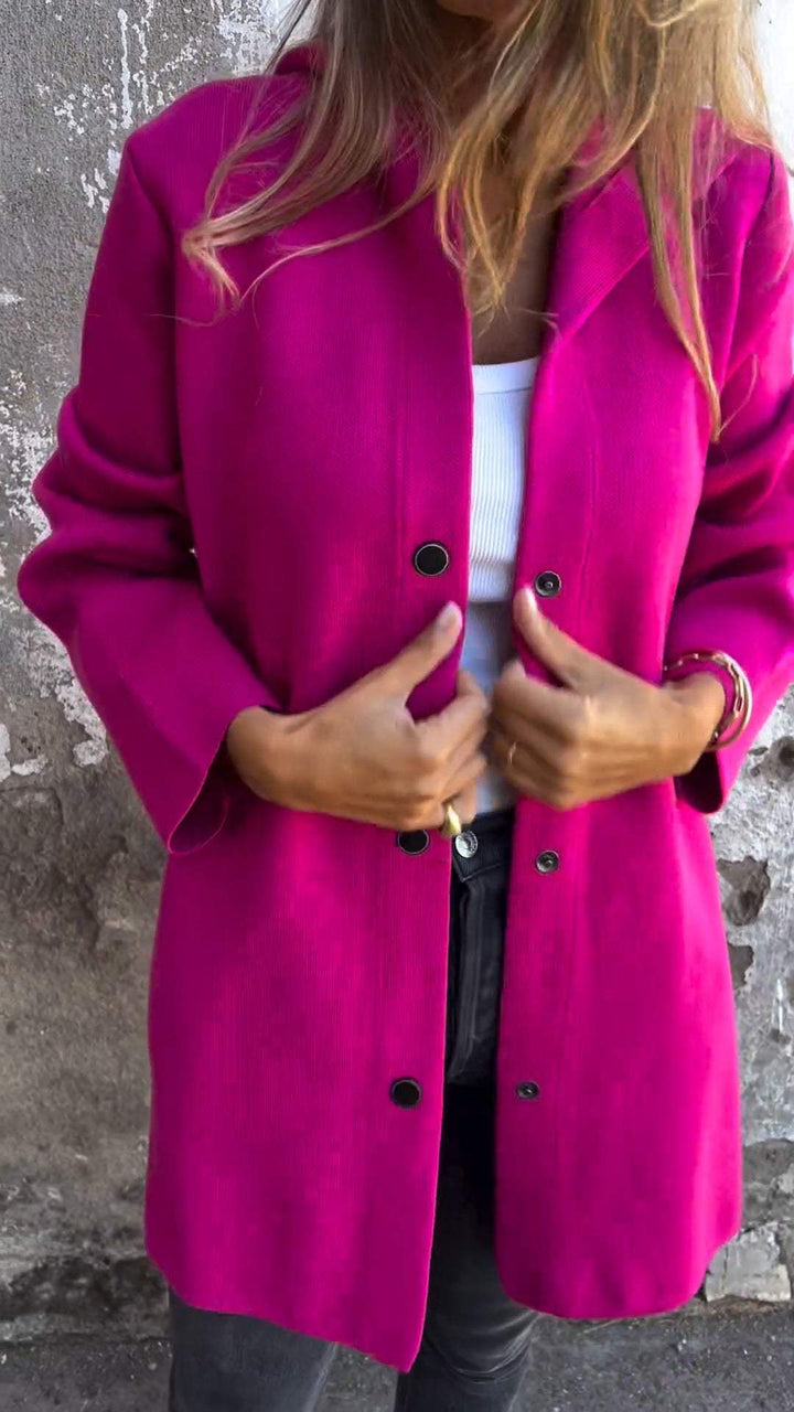 Lune London | Casual Single-Breasted Blazer with Hood