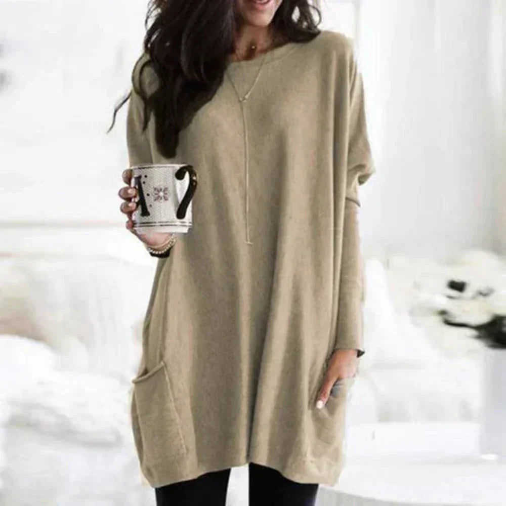 Lune London | Casual Long Sleeve Long Sweater