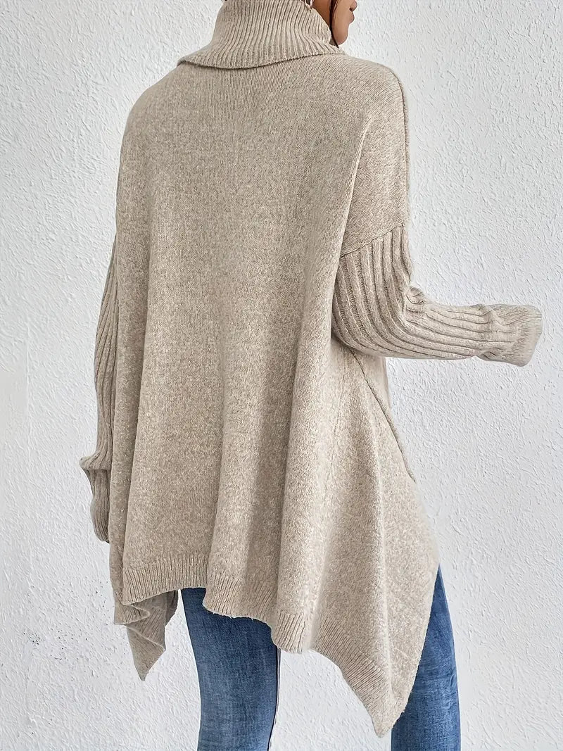 Lune London | Cozy long turtleneck sweater for everyday comfort