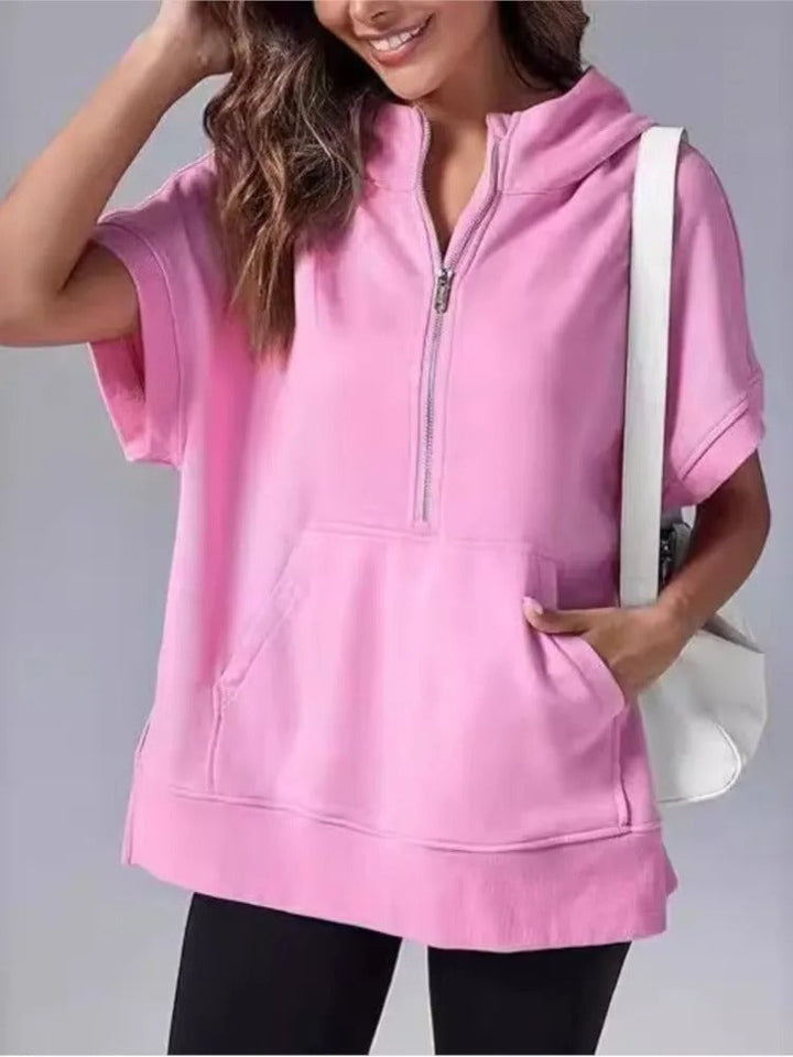 Lune London | Casual Short Sleeve Hoodie