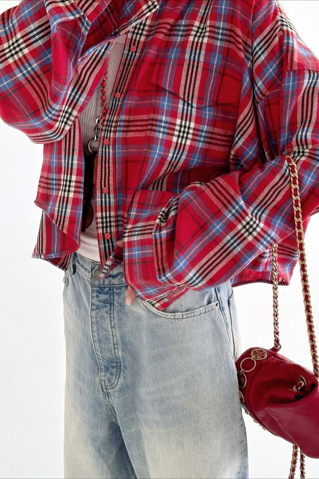 Lune London | Checkered Long Sleeve Jacket