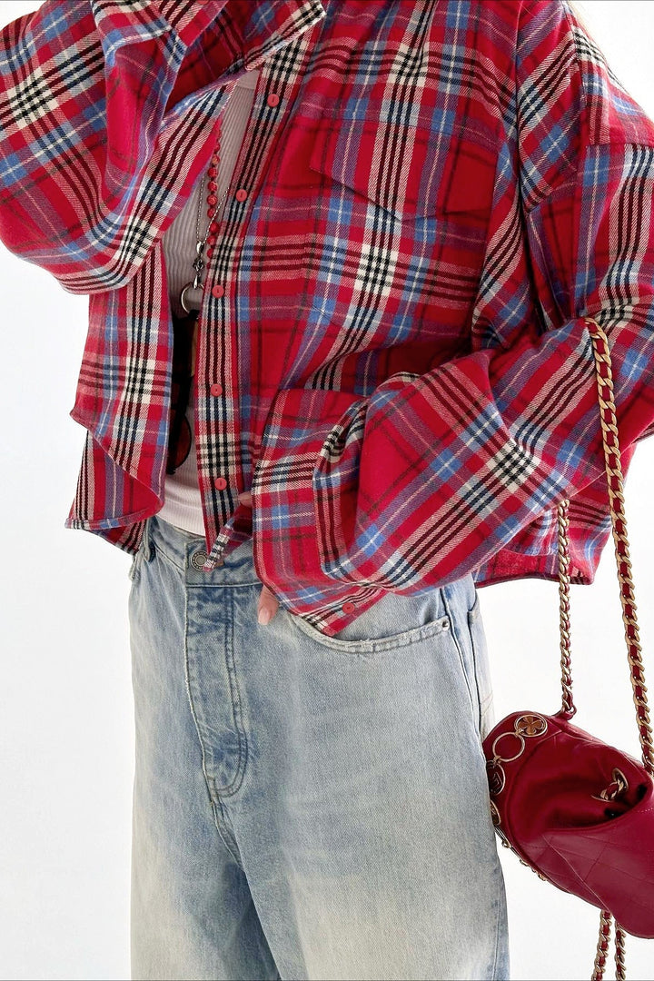 Lune London | Checkered Long Sleeve Jacket