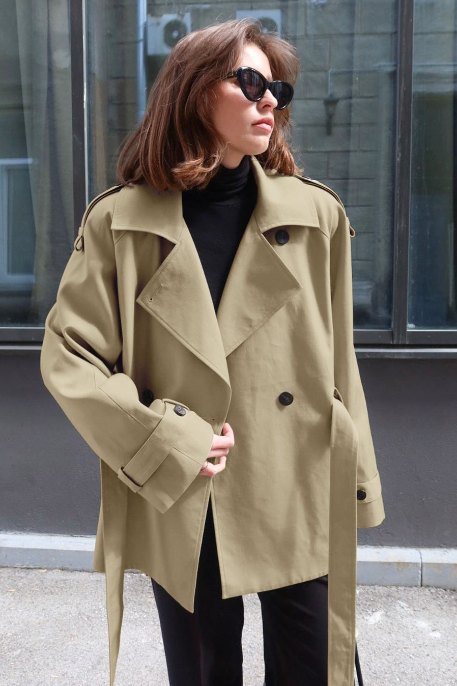 Lune London | Collarless Curly Fit Jacket