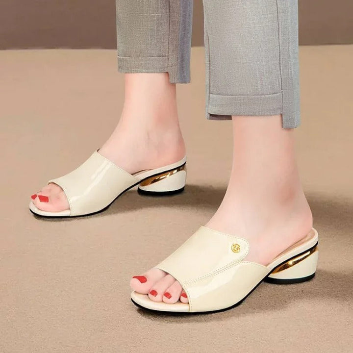 Lune London | Elegant Slides with Glossy Finish