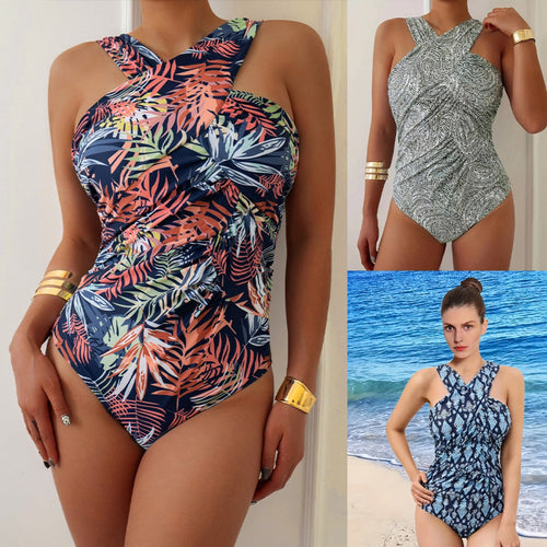 Lune London | Large One-Piece Printed Beach Swimsuit