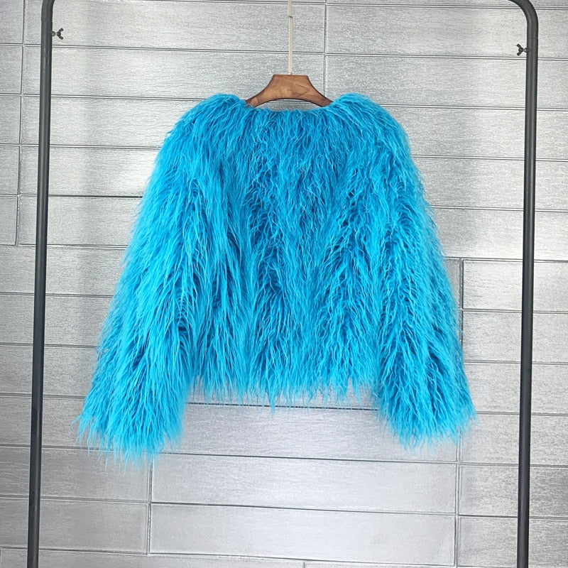 Lune London | Elegant Warmer Faux Fur Coat for Autumn and Winter