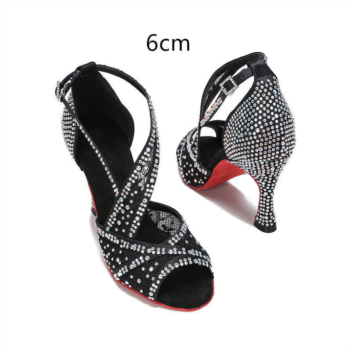 Lune London | with Diamonds Ornate Latin Dance Shoes Women Adults