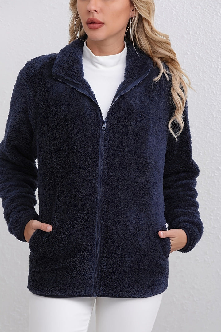 Lune London | Fuzzy Zip-Up Jacket