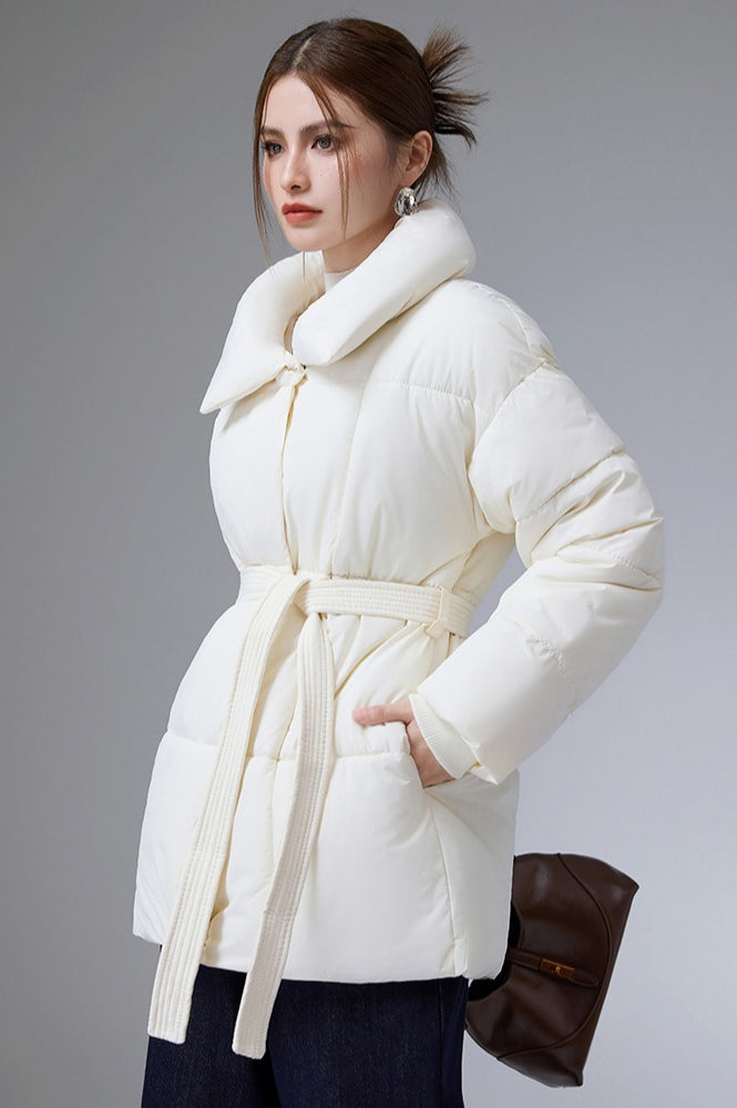 Lune London | Casual Cropped Cotton Puffer Jacket