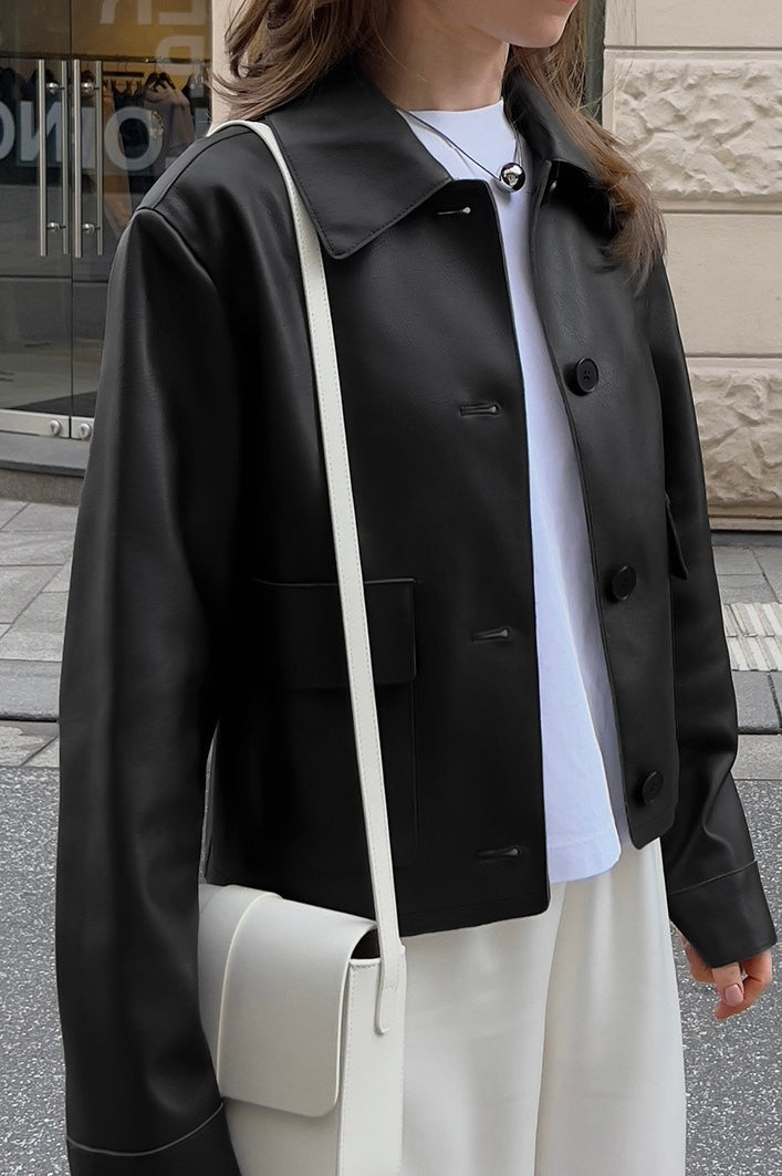 Lune London | Moto style leather jacket