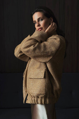 Lune London | Stand-up collar pocket jacket