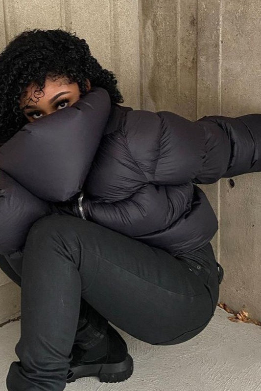 Lune London | Snapshot Neck Warmer Puffer Jacket