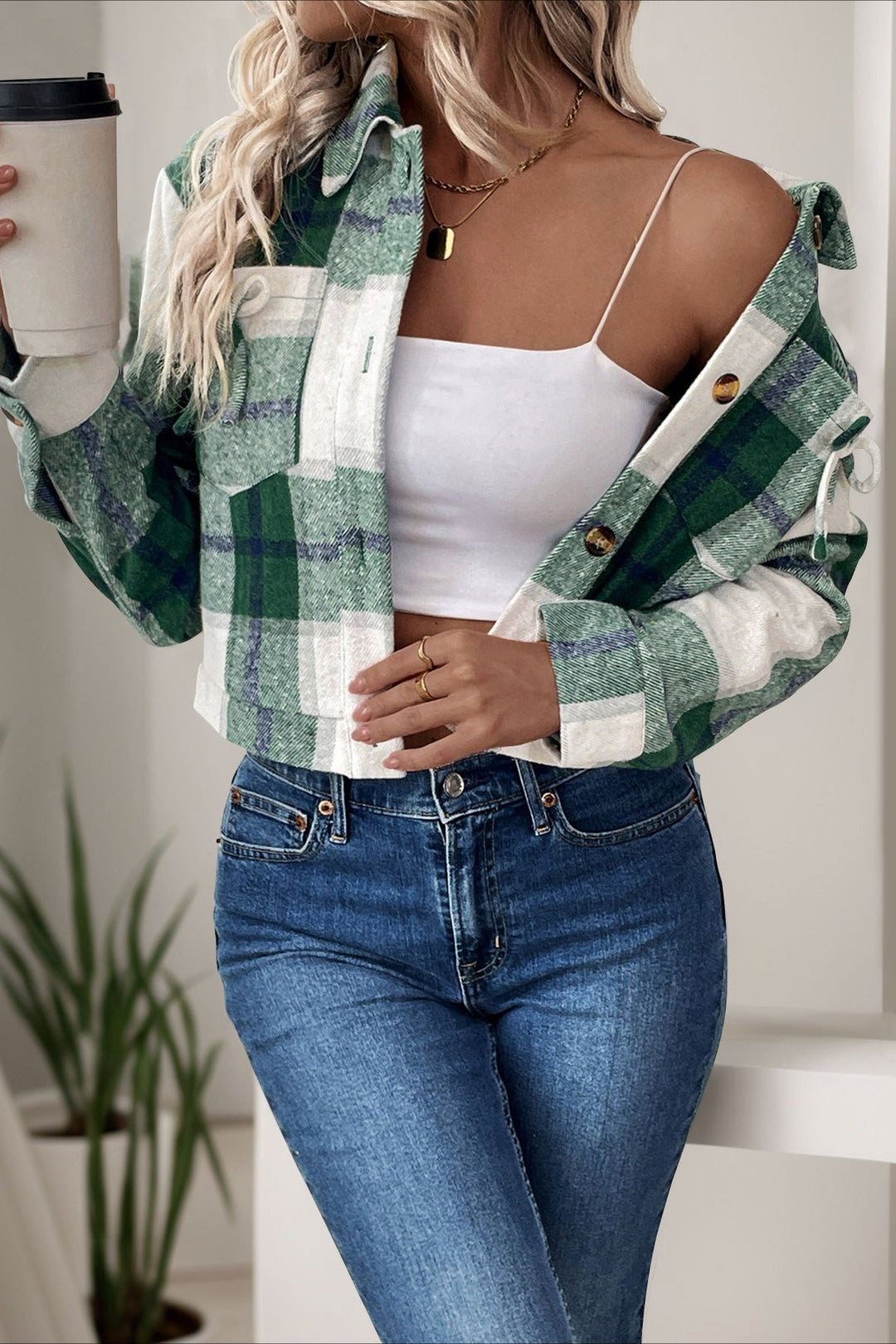 Lune London | Checked Wool Jacket