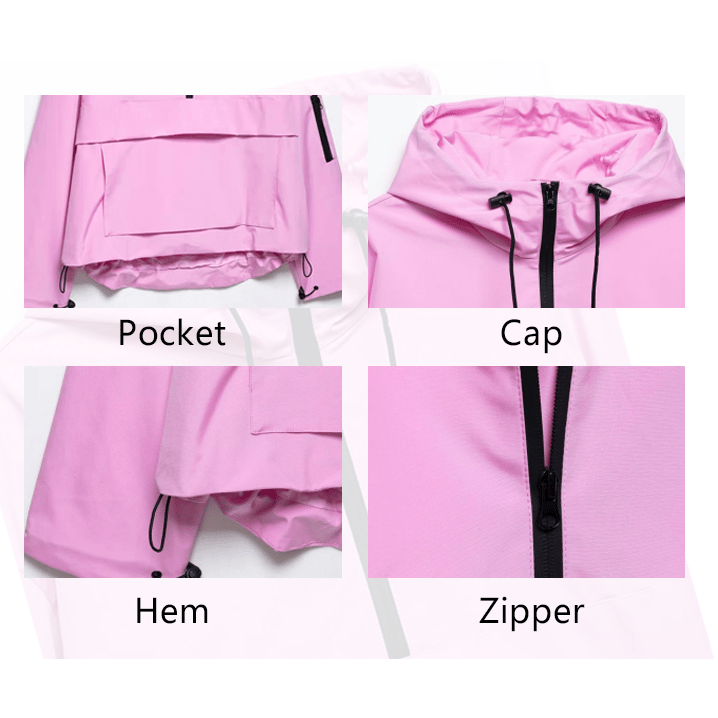 Lune London | Women's 3-in-1 Waterproof Jacket for Outdoor Adventures