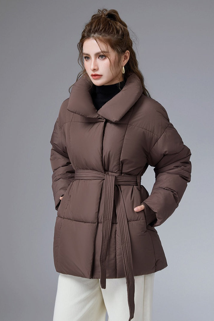 Lune London | Casual Cropped Cotton Puffer Jacket