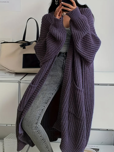 Lune London | Cozy knit cardigan with belt for women