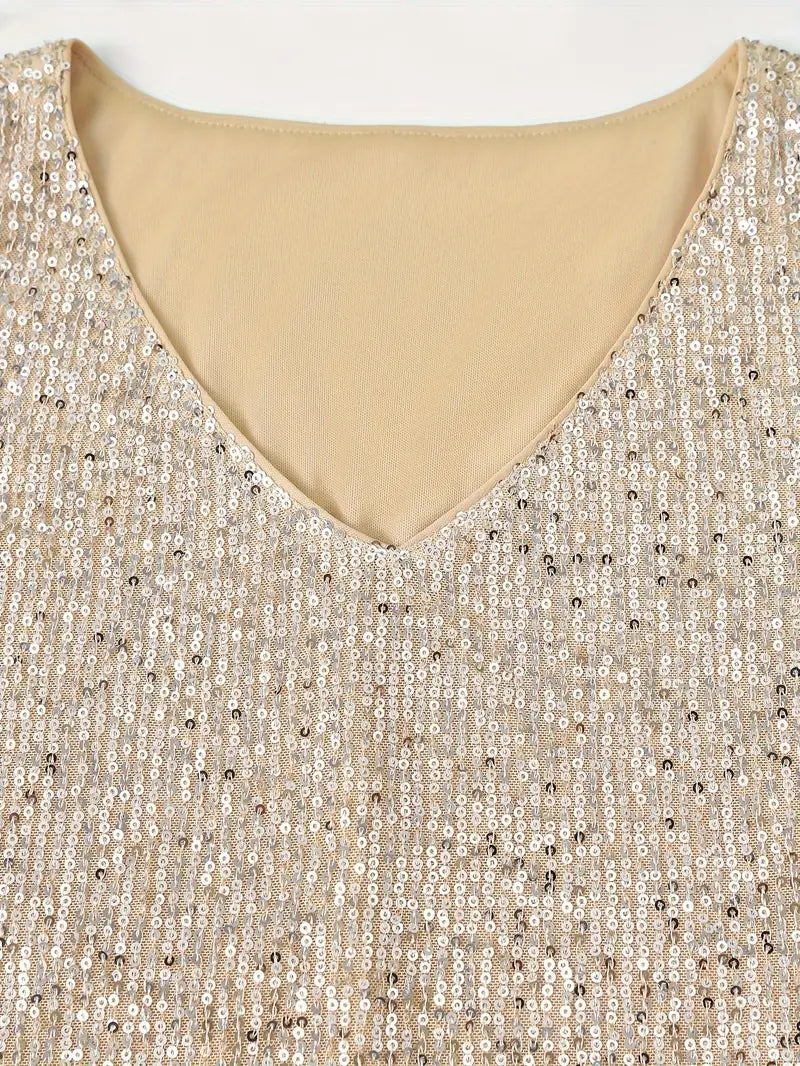 Lune London | Sleeveless Top with Sequins