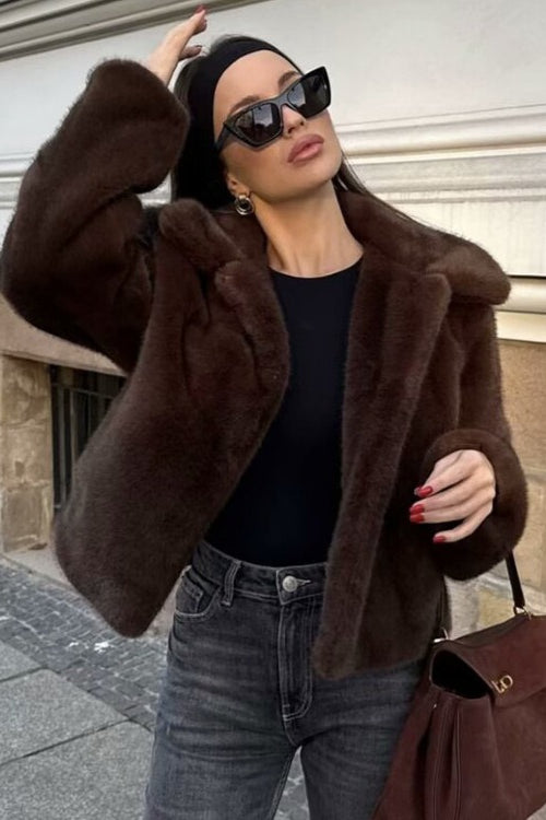 Lune London | Plush Long Sleeve Jacket