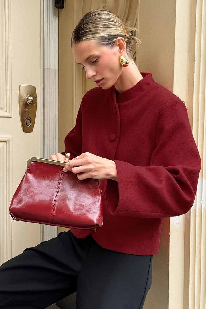 Lune London | Red Wool Blazer