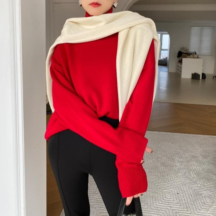 Lune London | Knit Sweater - Turtleneck - Casual Fit - Soft and Warm - Long Sleeves