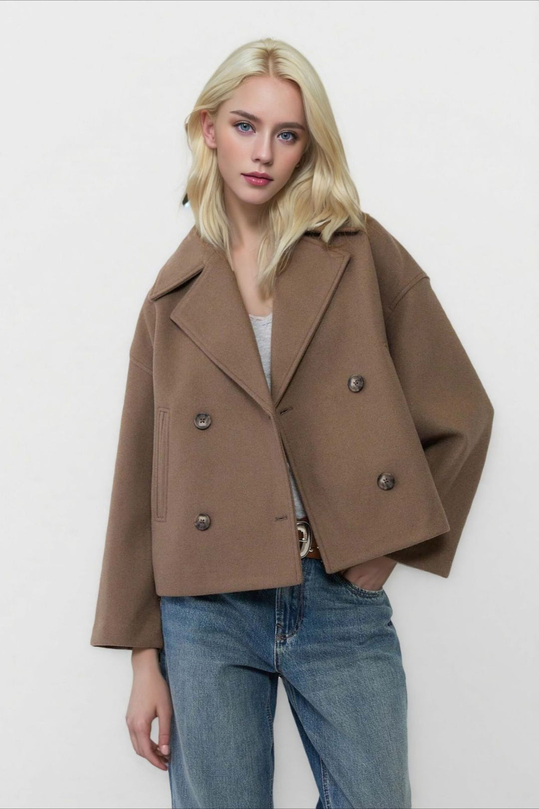 Lune London | Revers Wool Blend Jacket