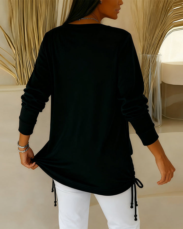 Lune London | Top with Contrasting Colors In A Two-In-One Look