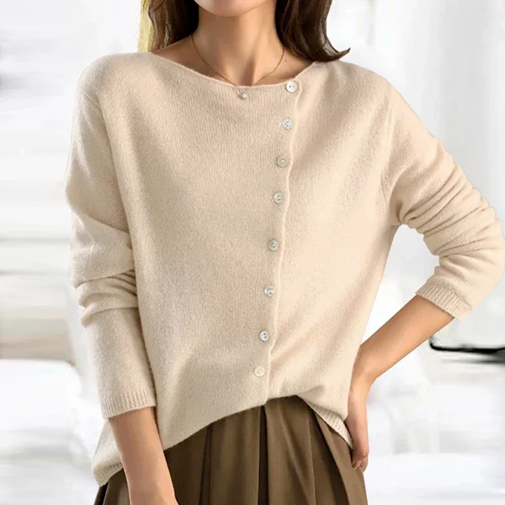 Lune London | Cardigan - Knit - Button Closure - Soft and Comfortable - Long Sleeve