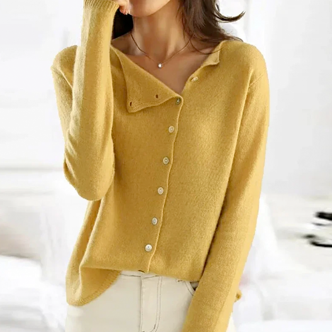 Lune London | Cardigan - Knit - Button Closure - Soft and Comfortable - Long Sleeve