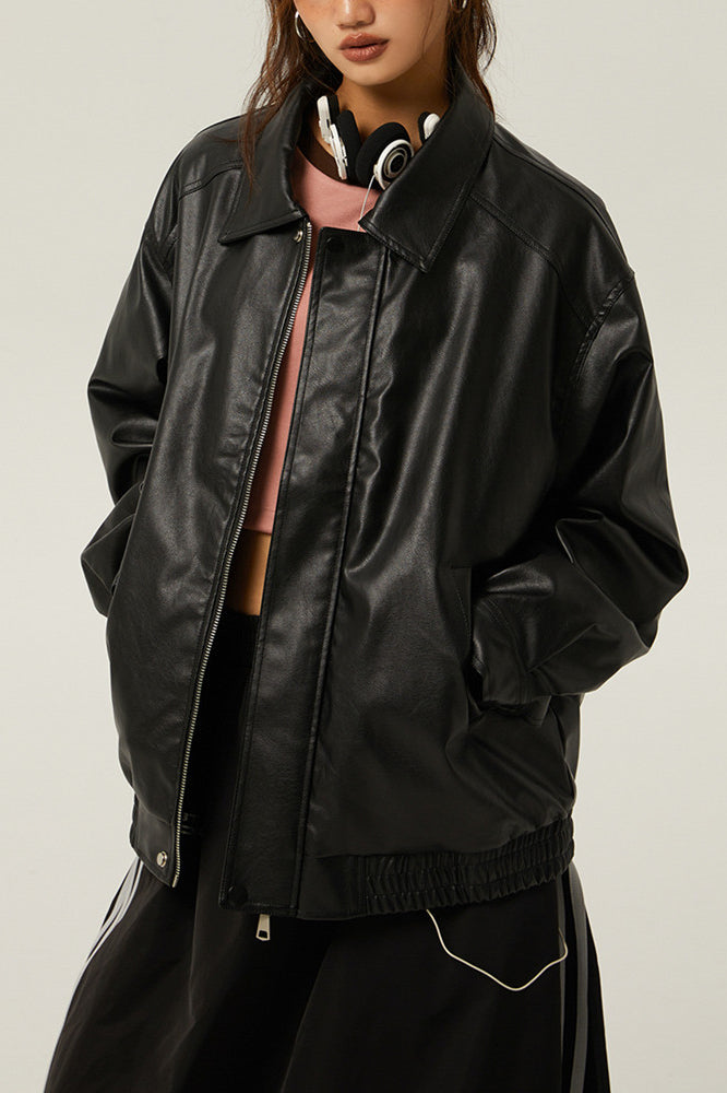 Lune London | Loose Fit Moto Jacket