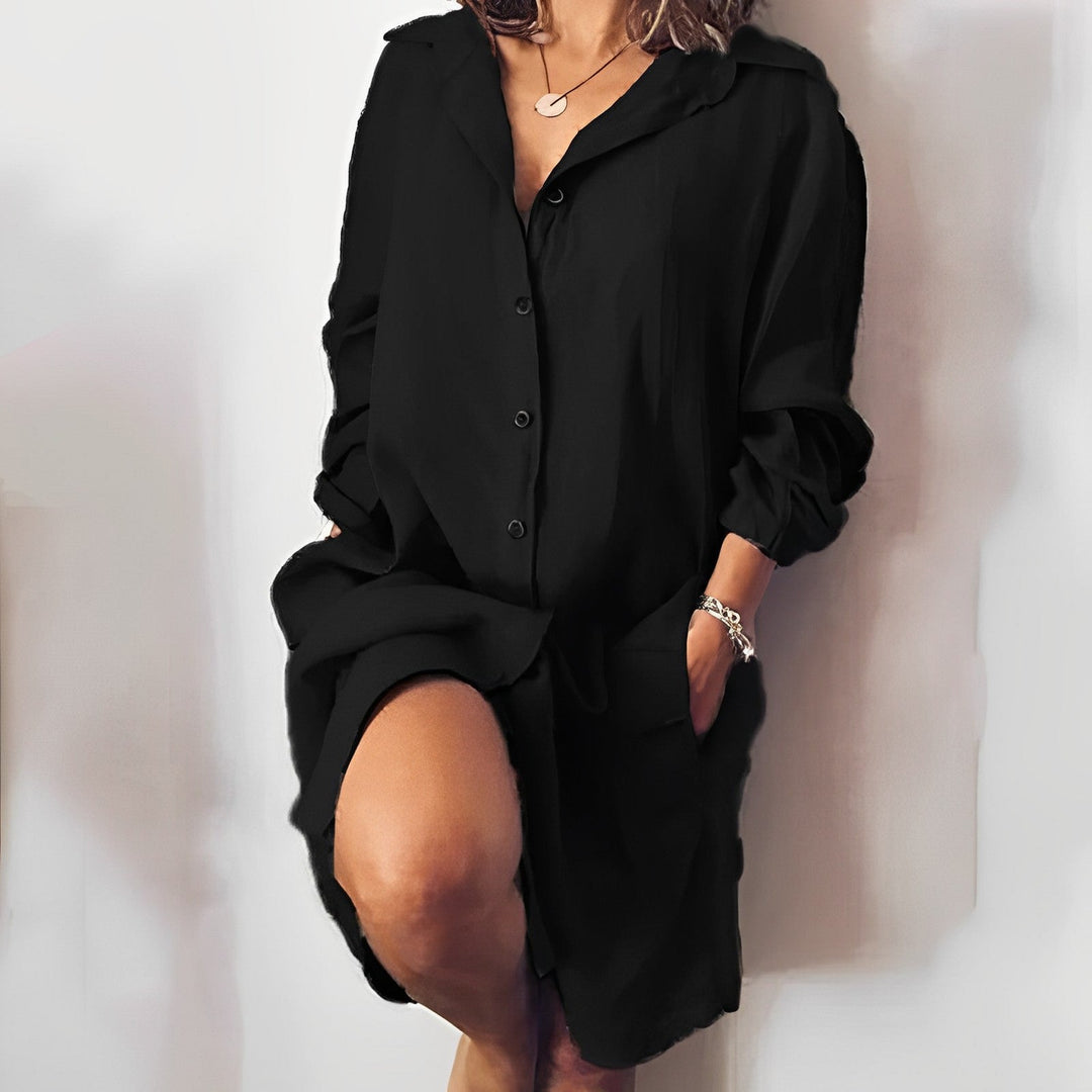 Lune London | Long-Sleeved Cotton Dress