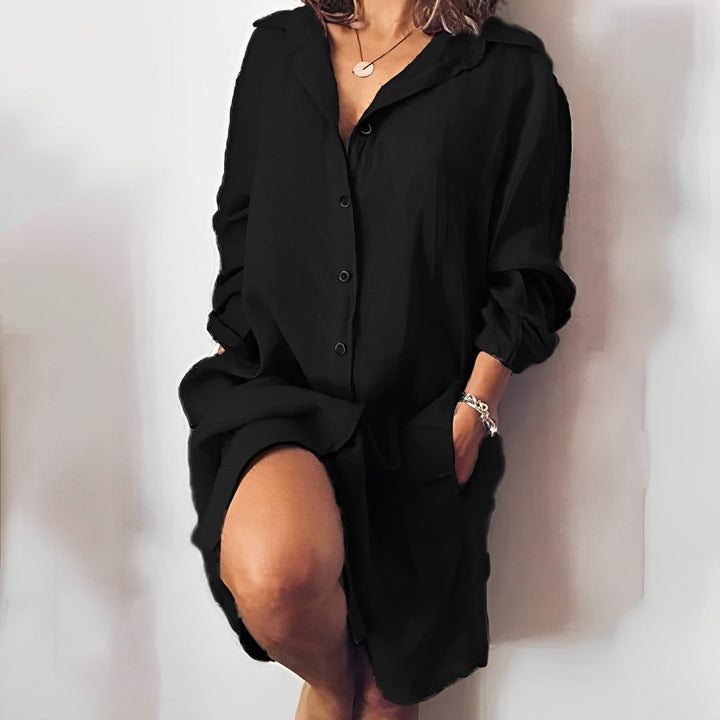 Lune London | Long-Sleeved Cotton Dress
