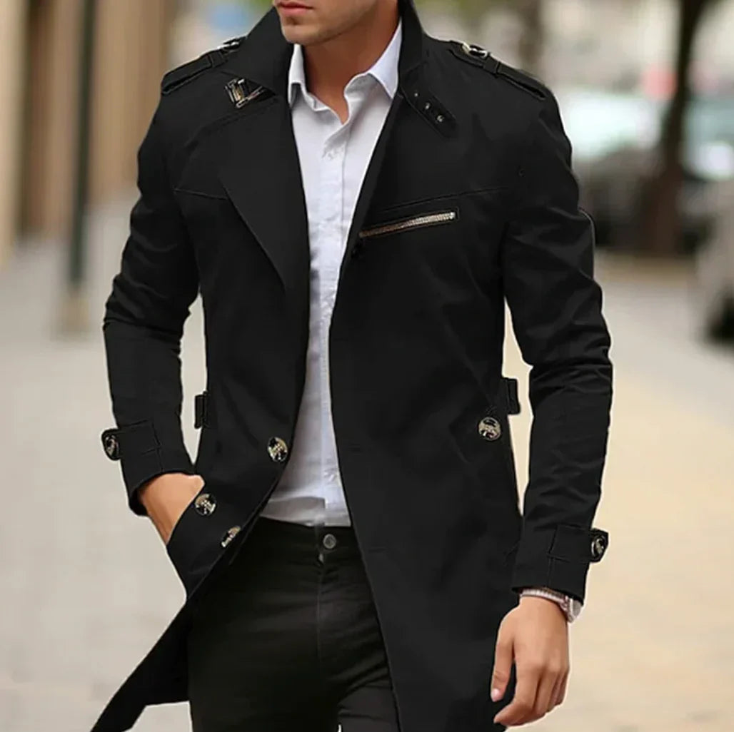 Lune London | Italian trench coat for men's clothing - High comfort