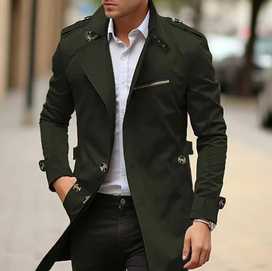 Lune London | Italian trench coat for men's clothing - High comfort